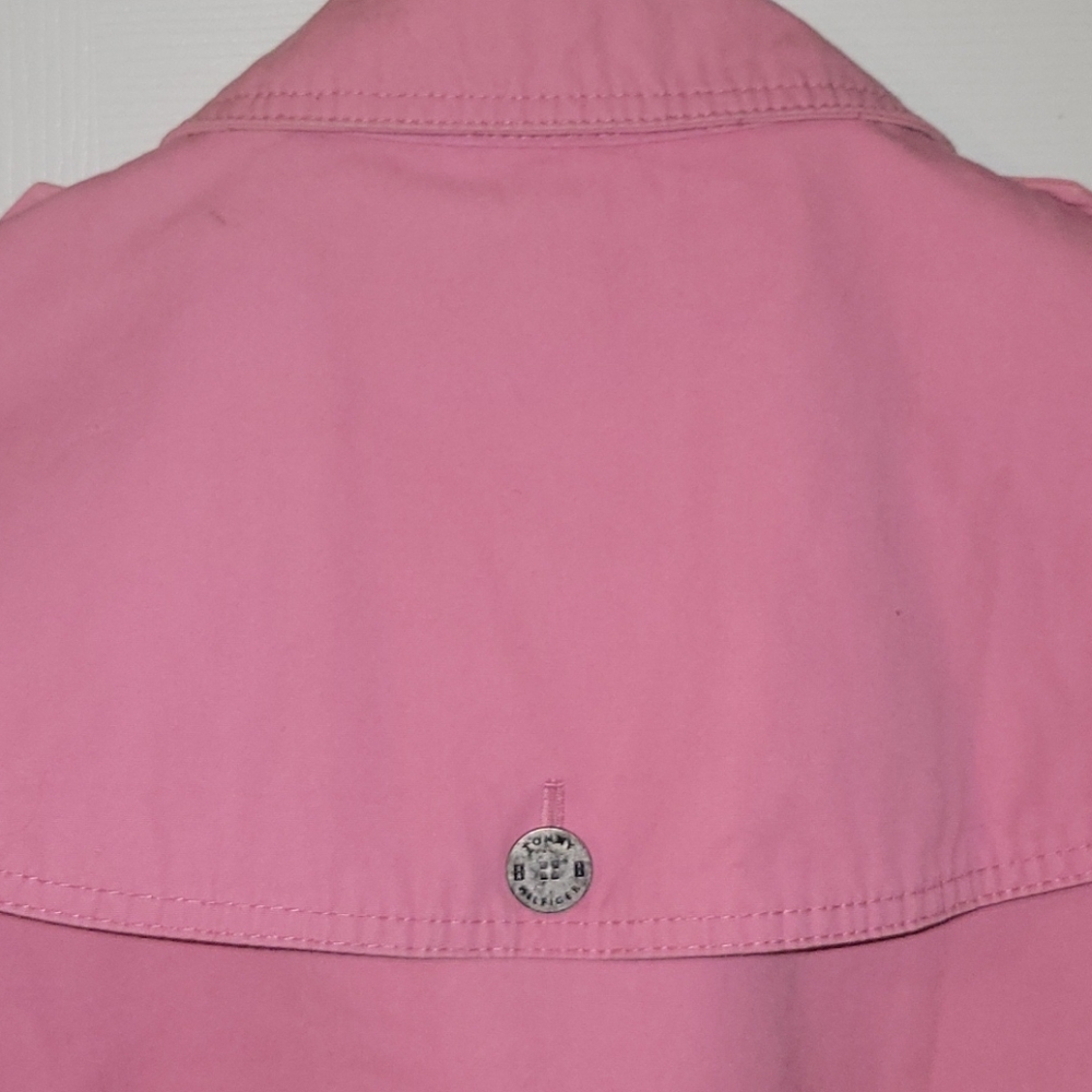 Tommy Hilfiger pink trench coat. Size M - Picture 5 of 12
